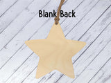 Wooden Star Ornament - Mums Are Like Stars