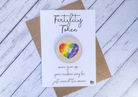 Wooden fertility token