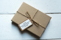 Luxury Craft Gift Box with Gift message & Tag