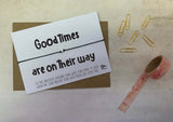 Wish Bracelet - Good times are on their way