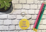 Personalised Badge  Bright