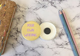 Personalised Badge  Pastel
