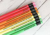 Pastel Personalised Pencils
