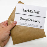 Wish Bracelet for World's Best Daughter
