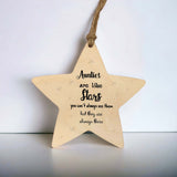 Aunties Are Like Stars wooden ornament