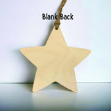Aunties Are Like Stars wooden ornament