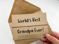 Wish Bracelet for World's Best Grandpa