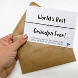 Wish Bracelet for World's Best Grandpa
