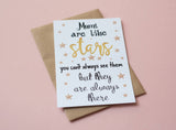 A6 Postcard Print - Mums Are Like Stars