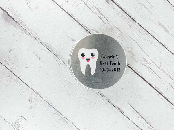 My First Tooth Tin Plain Tooth