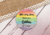 Wooden Token - Rainbow of Hope