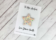 Superstar Teaching Assistant magnet card