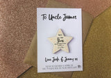Dads are like Stars magnet card