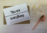 Wish bracelet - You are everything