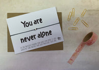 Wish bracelet - You are never alone